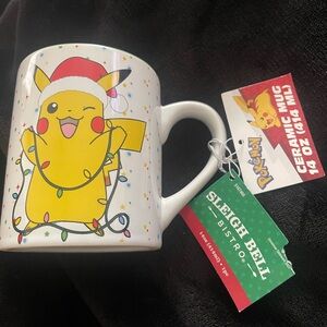 Pokemon Pikachu Holiday Ceramic Coffee Mug Cup 14oz